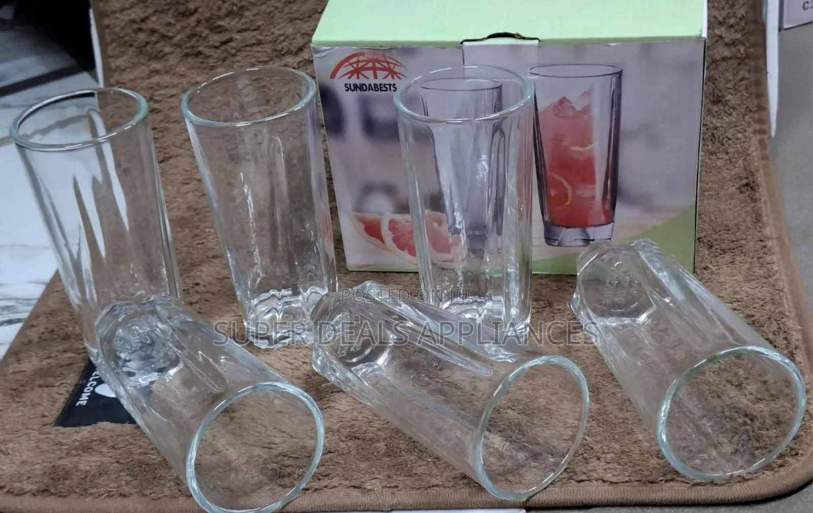 Sundabest 6 PCS Glassware
