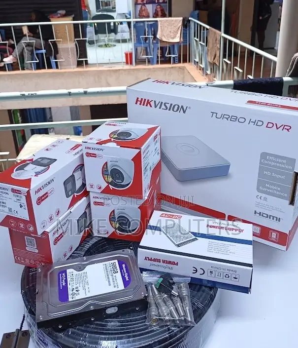 Hikvision Smart Hybrid 4 Channel Camera CCTV Kit 24/7