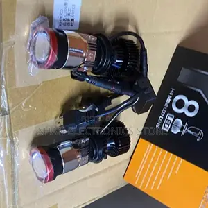 H4 Y8 LED 9003 High Low Beam Projector Headlight 22000LM