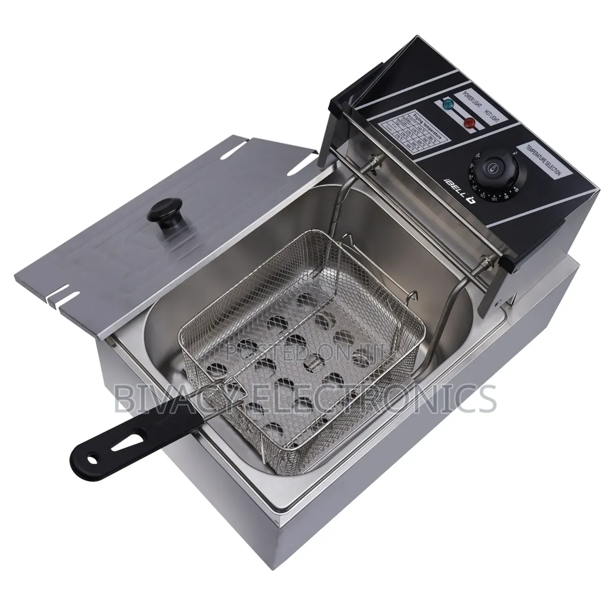 in Stock Electromate Deep Fryer Single Ef001