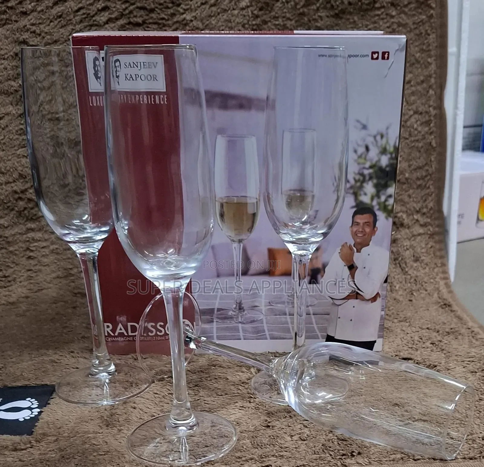 6 PCS Champagne Glasses