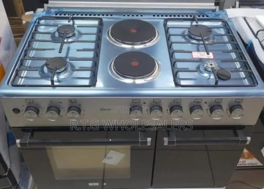 Mika 60*90 Standing Cooker 4 Gas Pool Jet Burners