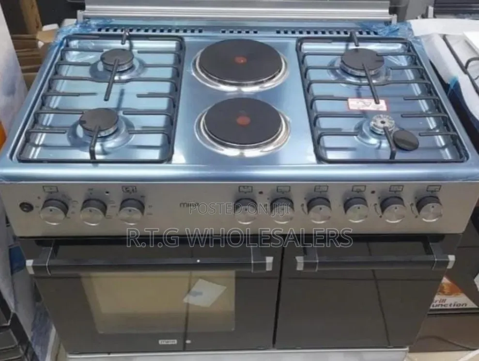 Mika 60*90 Standing Cooker 4 Gas Pool Jet Burners
