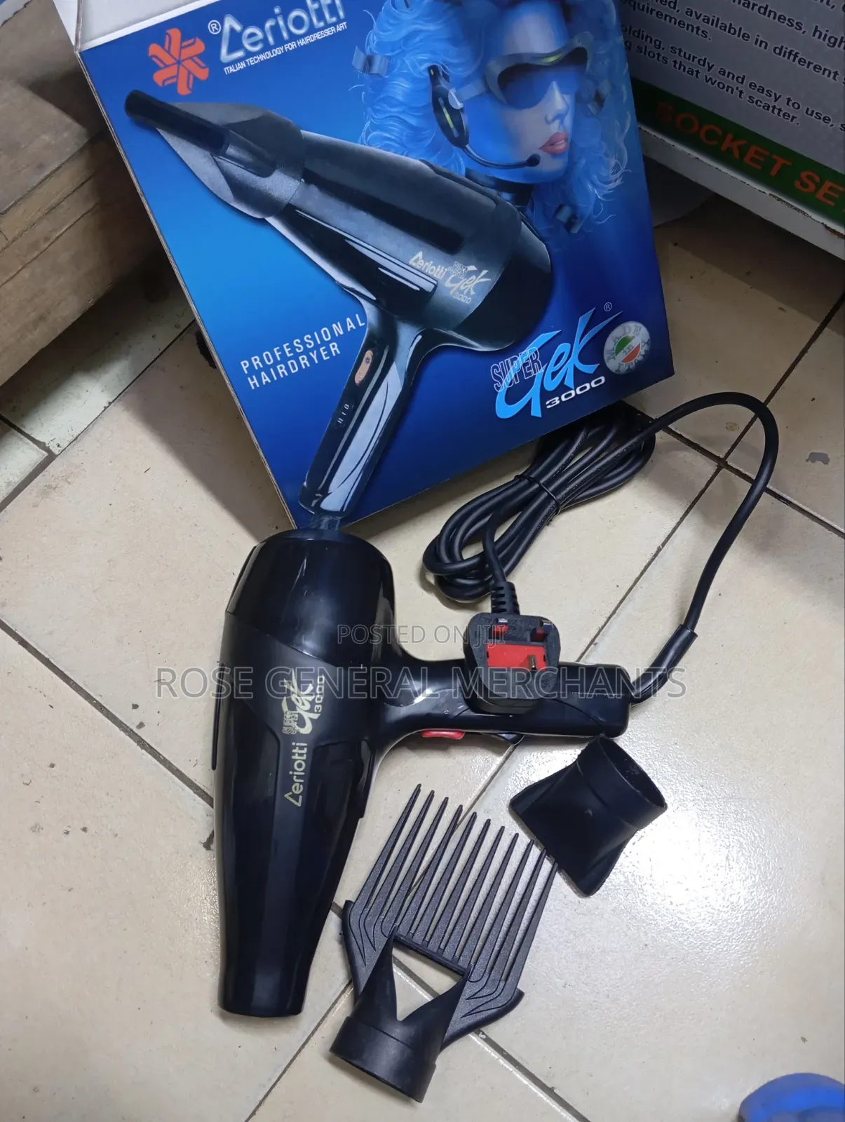 Ceriotti Professional Hairdryer