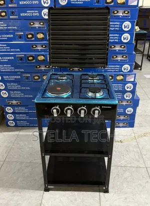 Olelon 3+1 Standing Cooker With Shelves