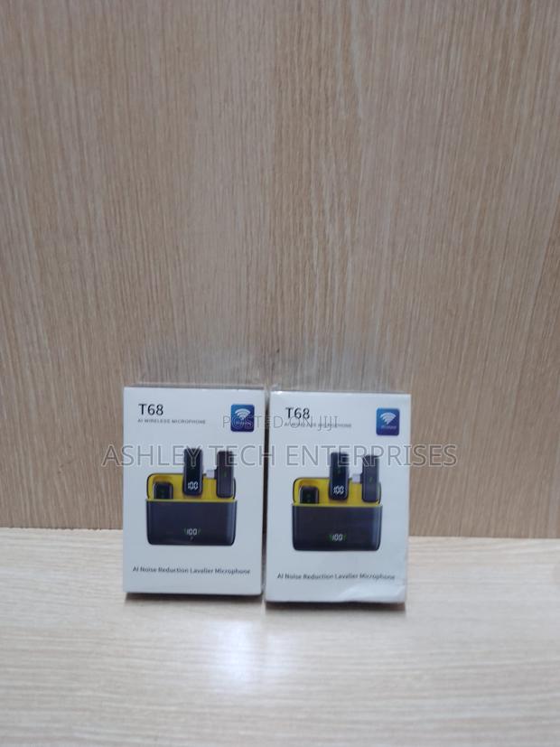 High Performance T68 Mini Wireless Microphone