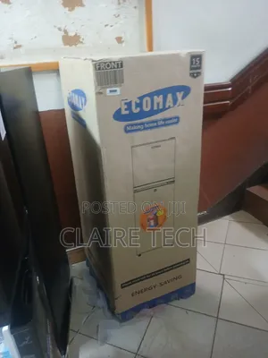 Ecomax 138L Double Door Fridge – Modern Kitchen Essential