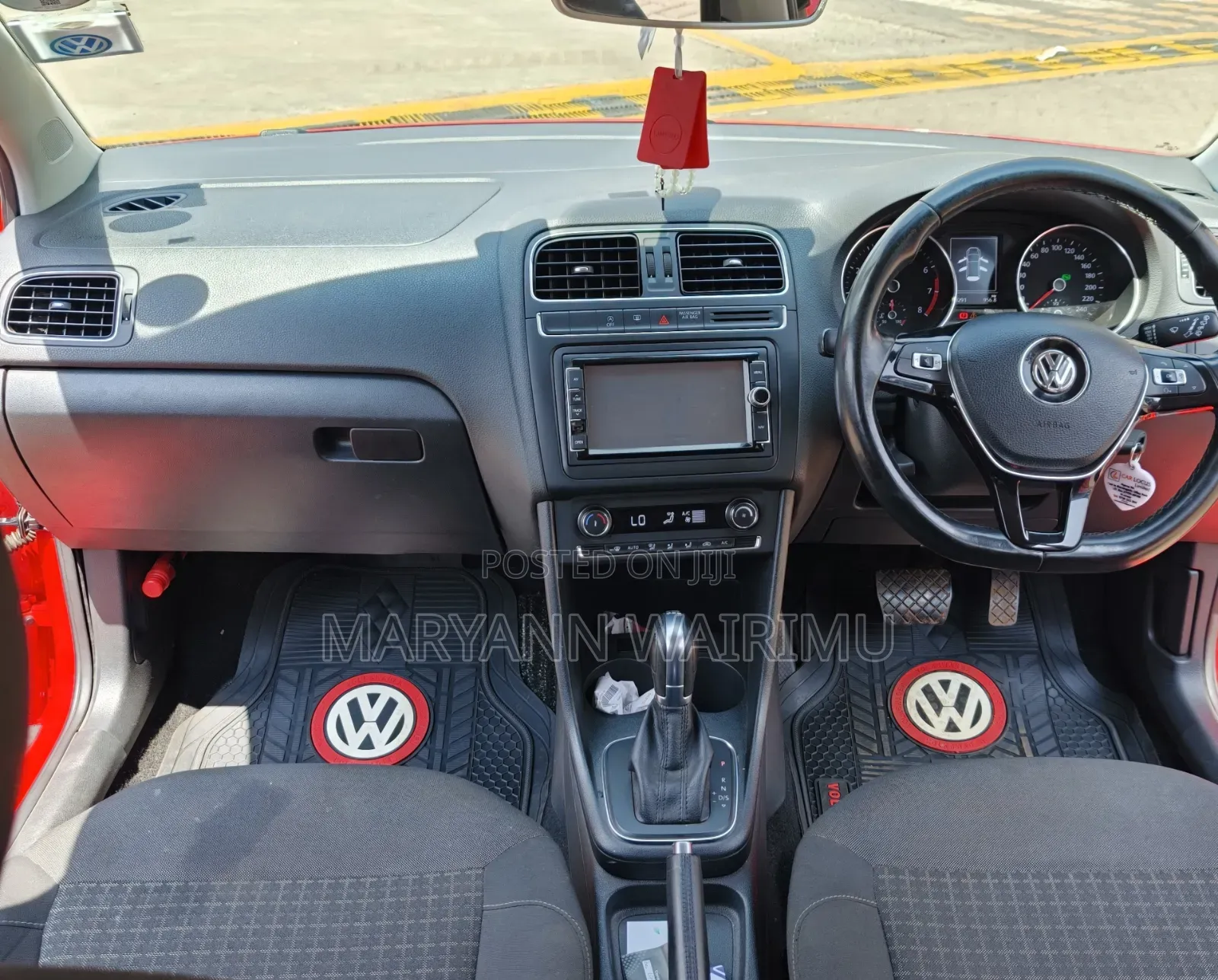 Volkswagen Polo 2017 Red