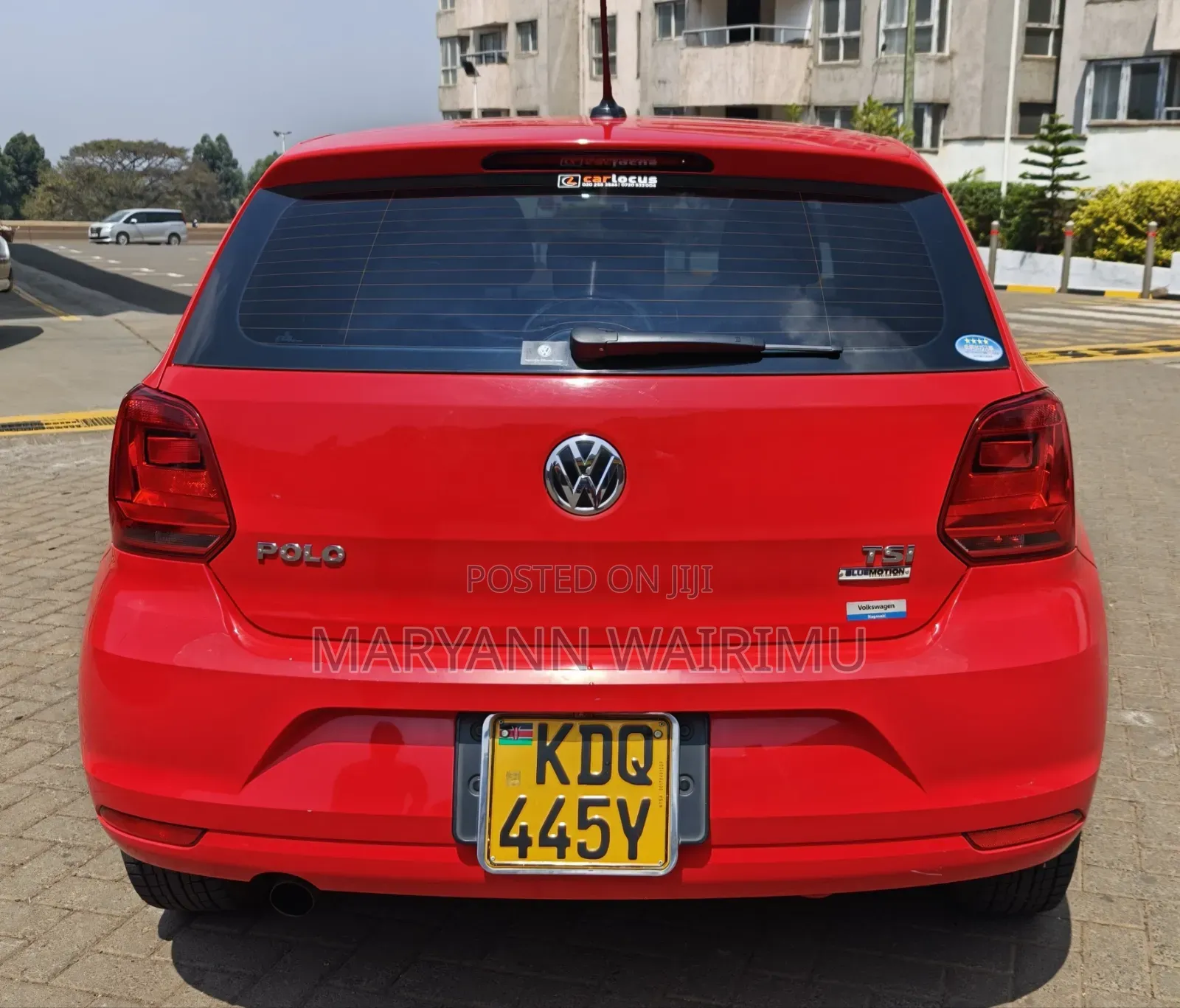 Volkswagen Polo 2017 Red