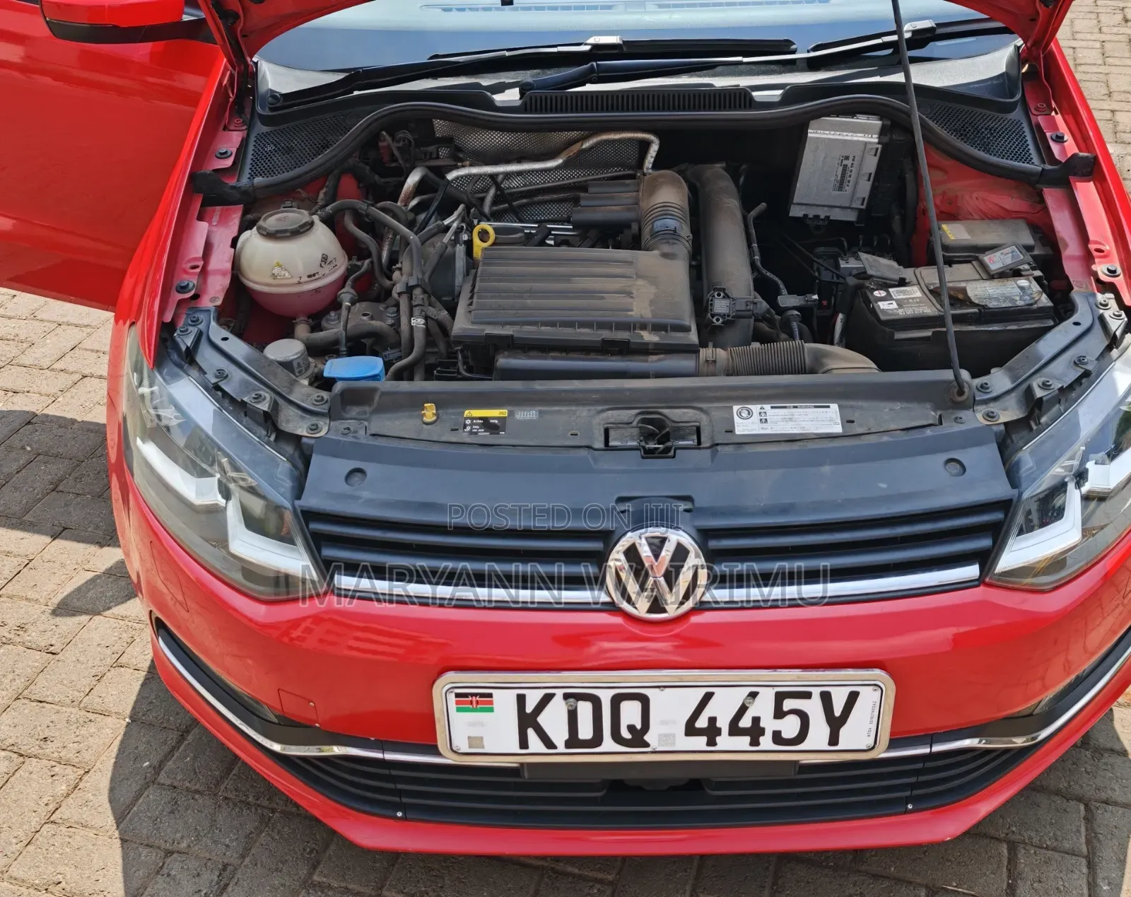 Volkswagen Polo 2017 Red