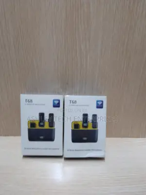 Ultra Clear T68 Mini Wireless Mic for Video Recording