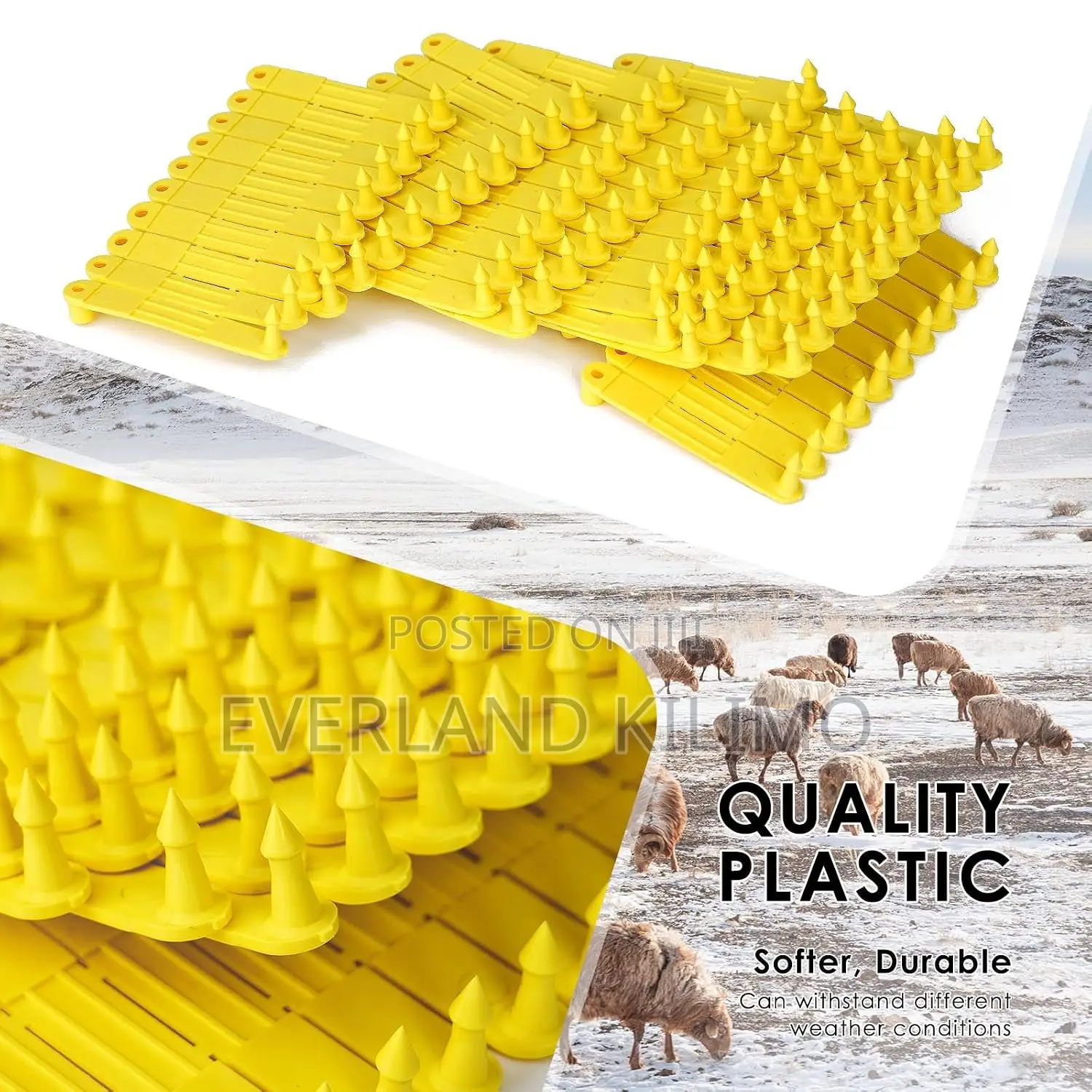 Durable Blank Ear C- Tags
