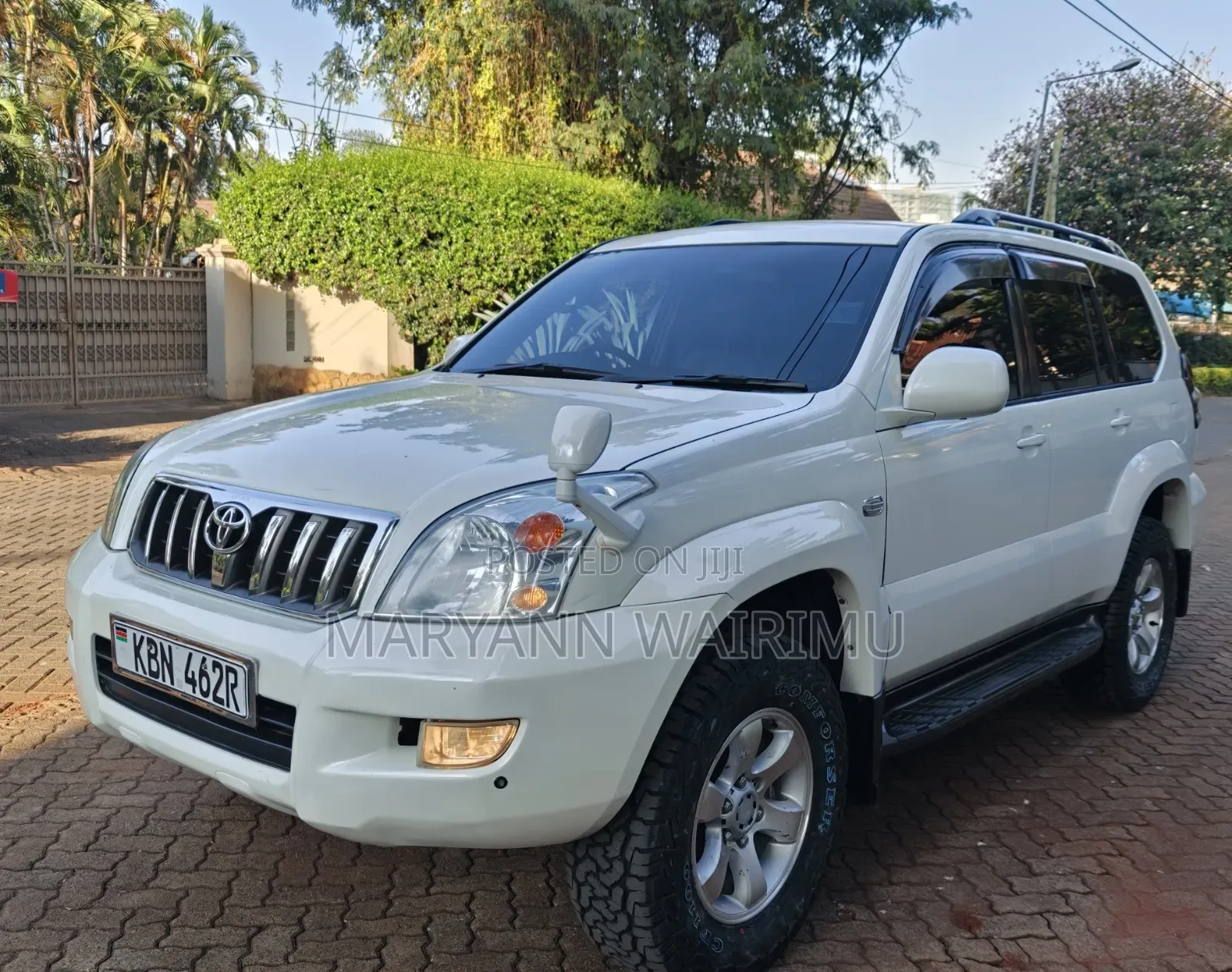 Toyota Land Cruiser Prado 2005 White