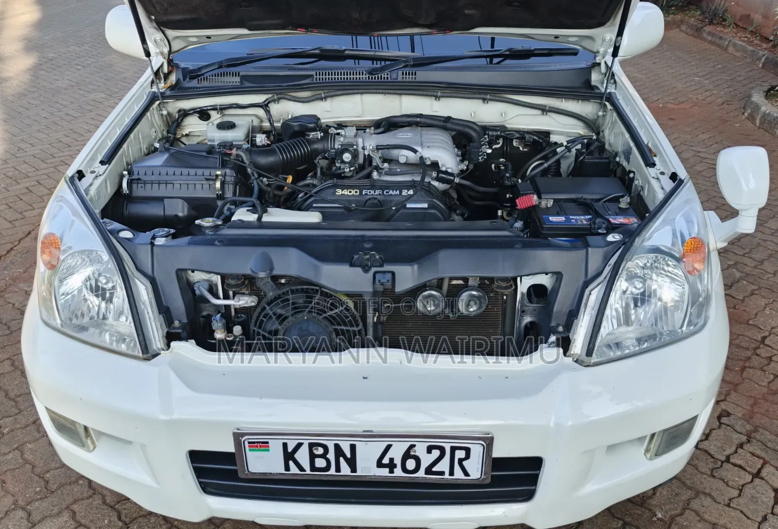 Toyota Land Cruiser Prado 2005 White