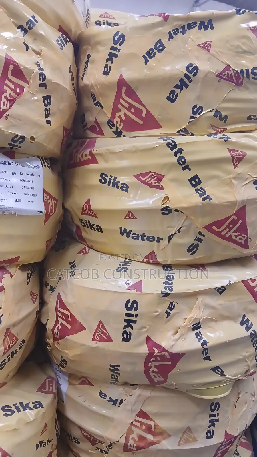 Sika Waterbar V20 15m Roll