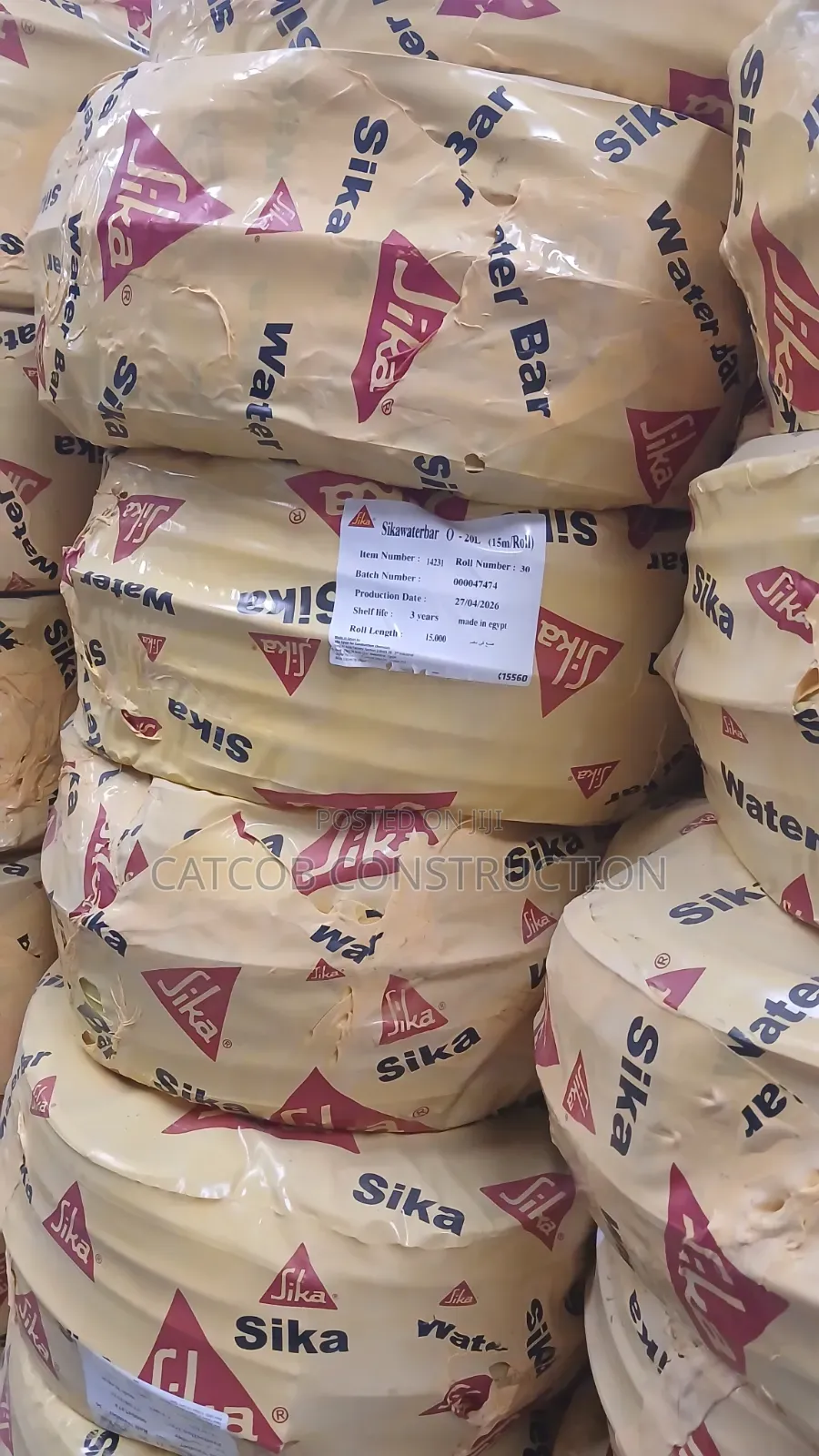 Sika Waterbar V20 15m Roll