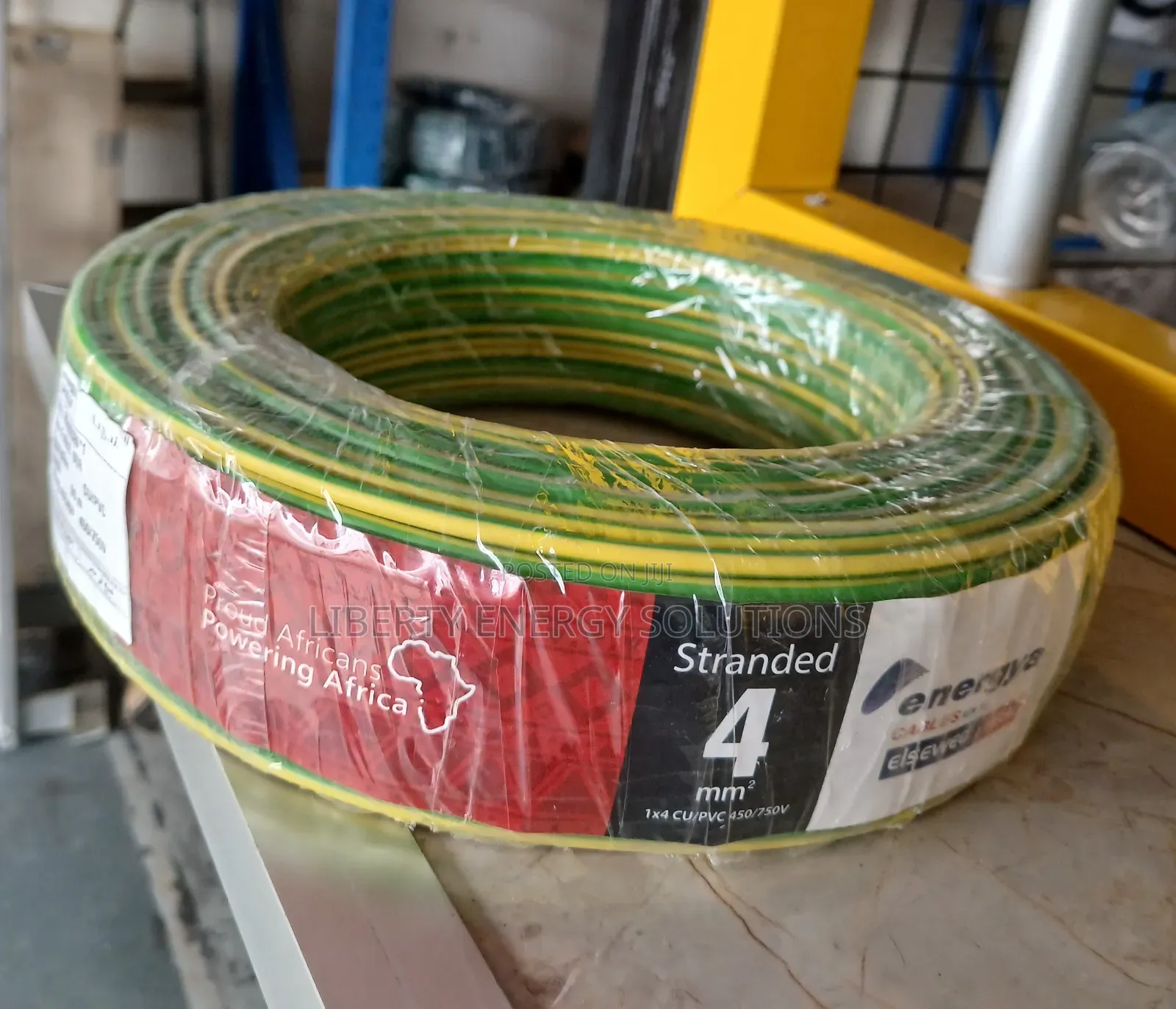 Energya 4.0 Mm2 Stranded Single-Core Electrical Wire