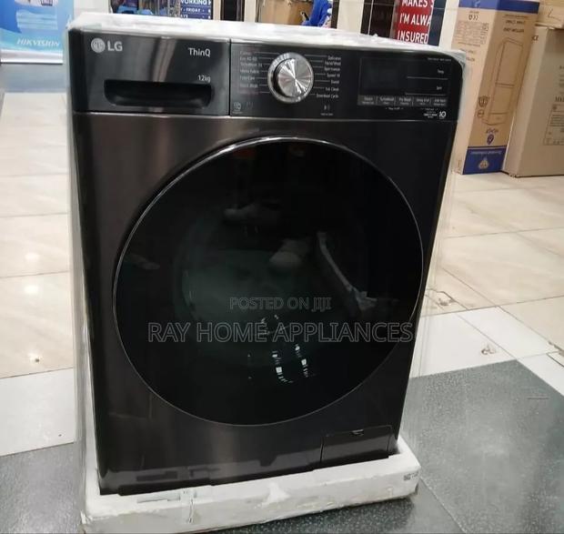 F4V9BWP2EE LG 12kg | Front Loader Washer | AI DD, Steam, TurboWash