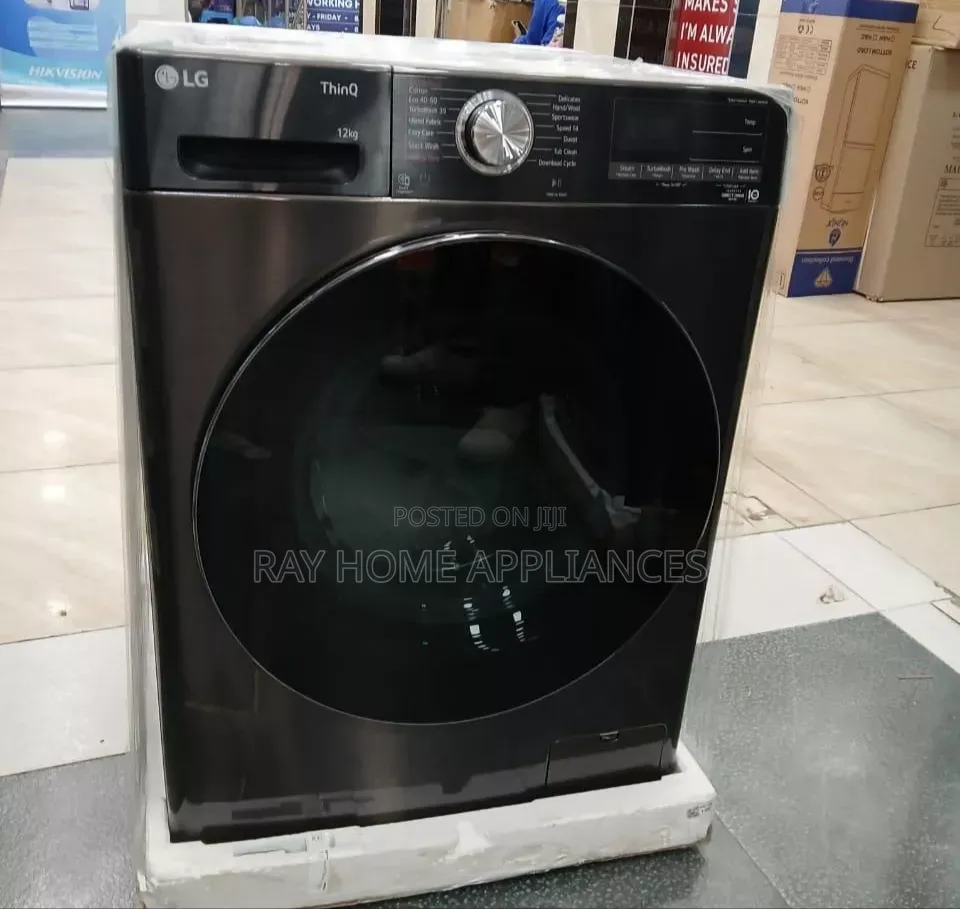 F4V9BWP2EE LG 12kg | Front Loader Washer | AI DD, Steam, TurboWash