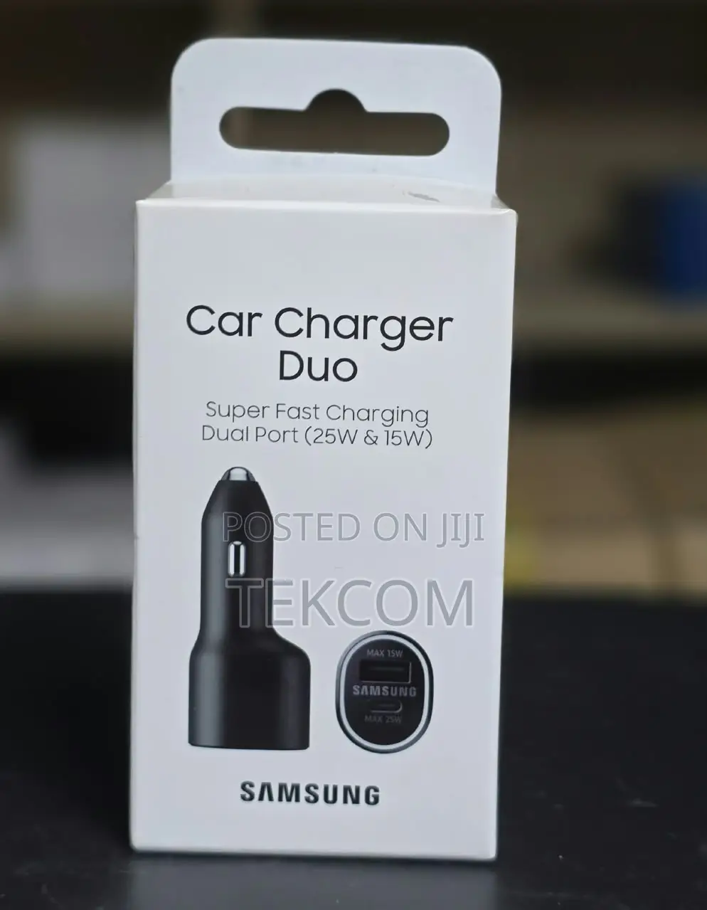 Original Samsung Car Charger Duo
