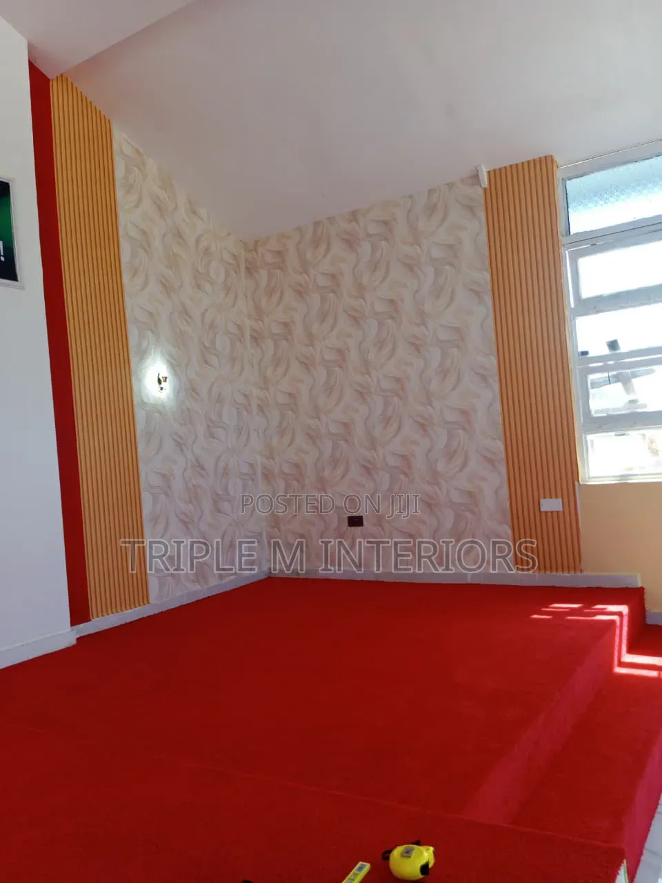 Executive/Presidential Red 12mm Wall to Wall Carpet