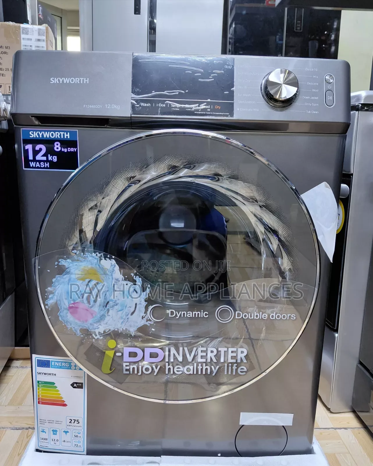 Skyworth 12/8kg Wash and Dry  Washing Machine