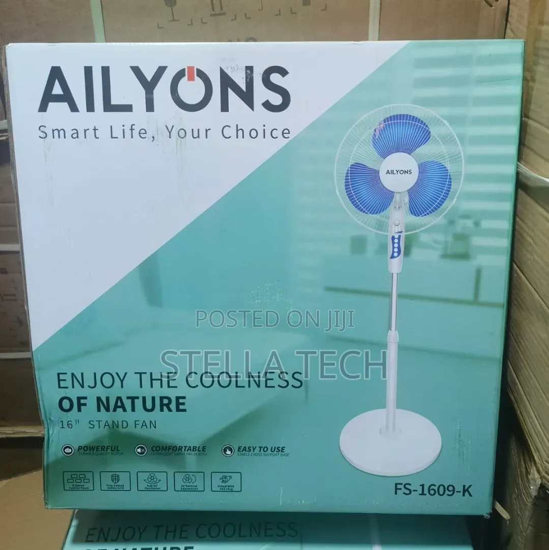 AILYONS 16 Inches Standing Fan