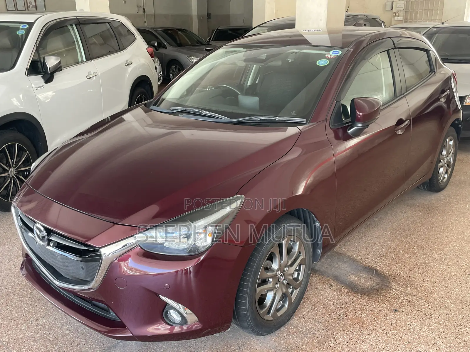 Mazda Demio 2018 Maroon