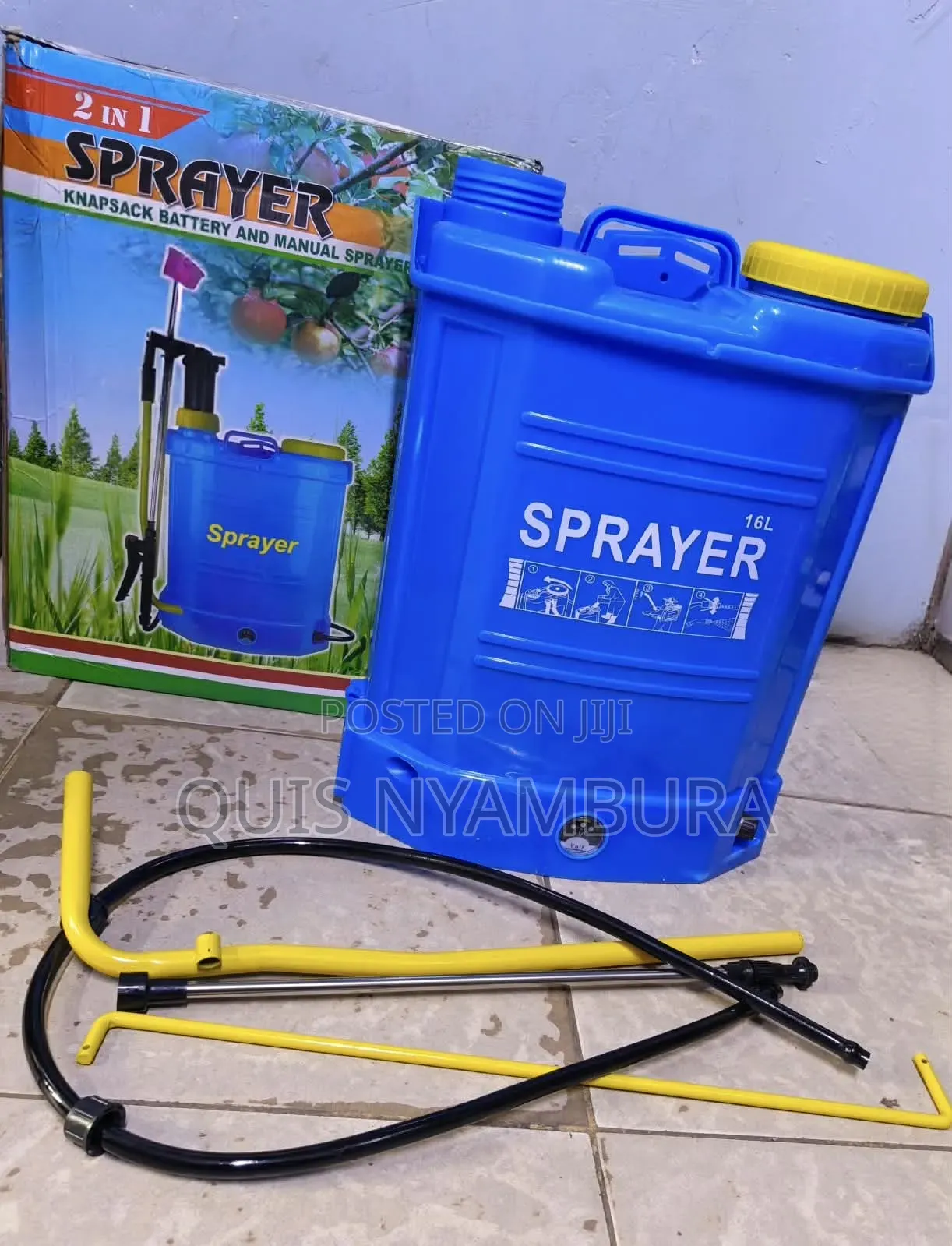 Rechargeable Knapsack Sprayer/ 2in1 Agriculture Sprayer