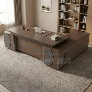 CEO L-Shaped Imported Work Desk-240cm