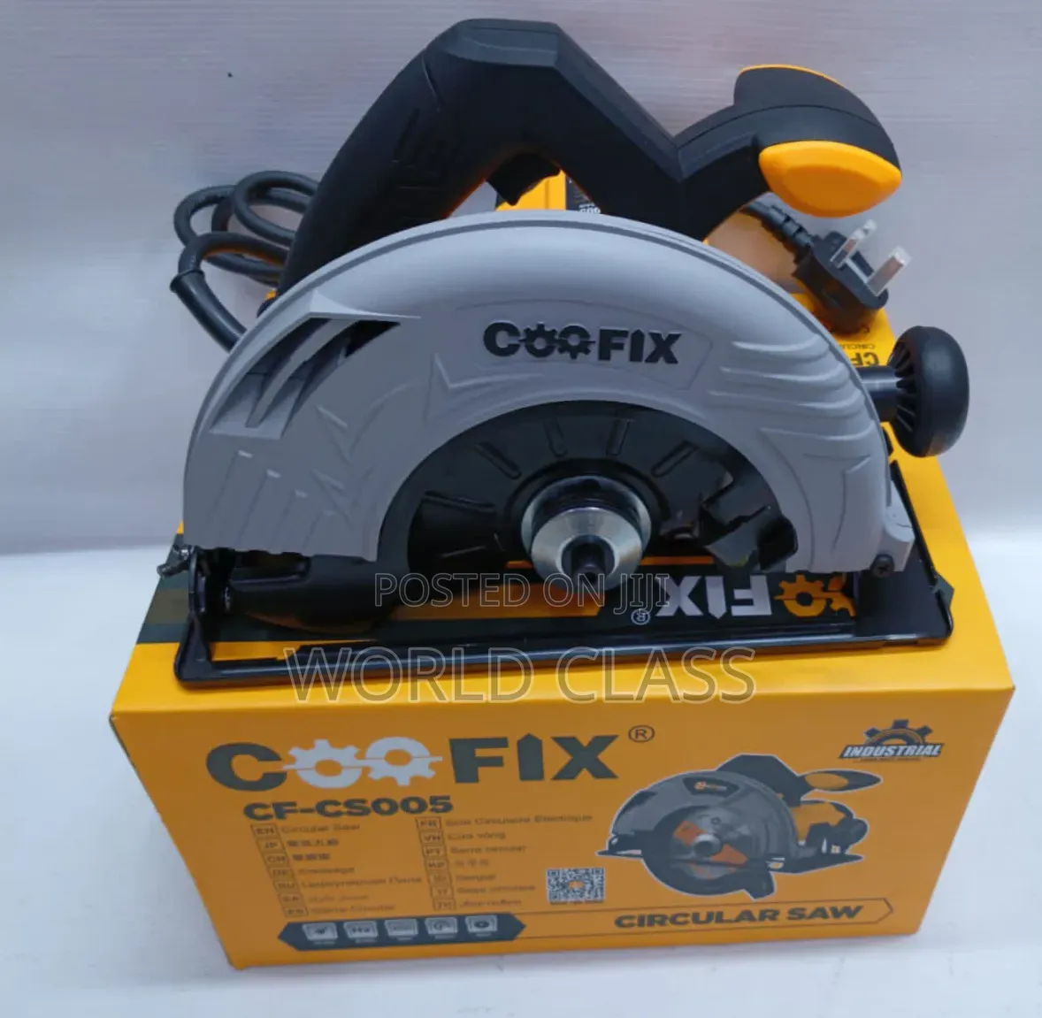 Coofix 185mm (7-Inch) Electric Circular Saw,