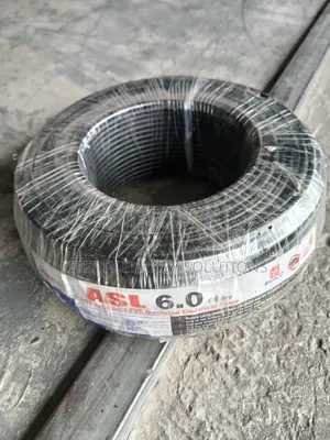 ASL 6.0 Mm2 Single Core Black