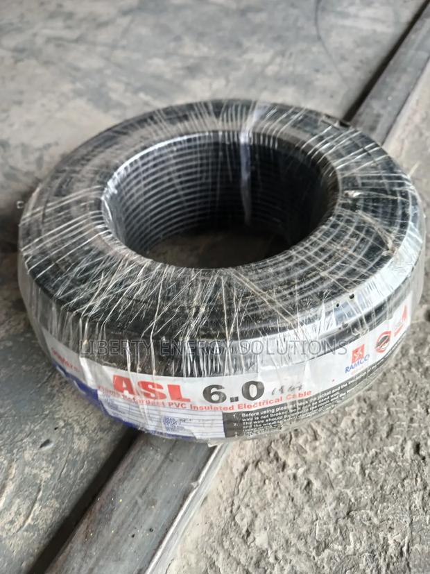 ASL 6.0 Mm2 Single Core Black - thumbnail 2