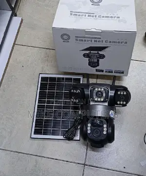 Vts28 Triple Lens Solar 4G V380 Solar Powered 3 Lens