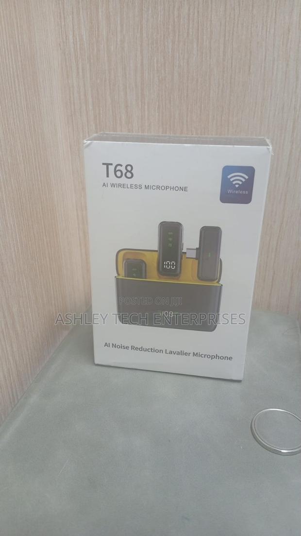 Business Class T68 Mini Wireless Microphone for Presentations