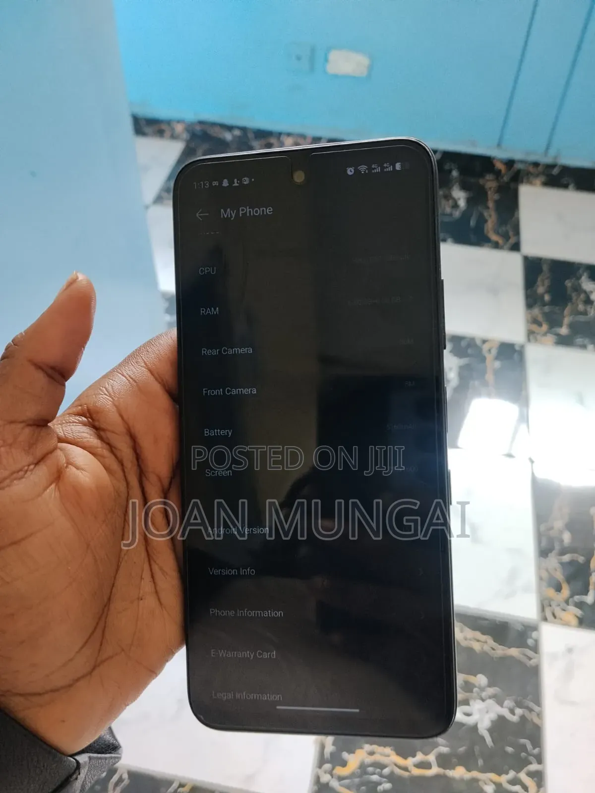 Infinix Hot 60i 128 GB Black