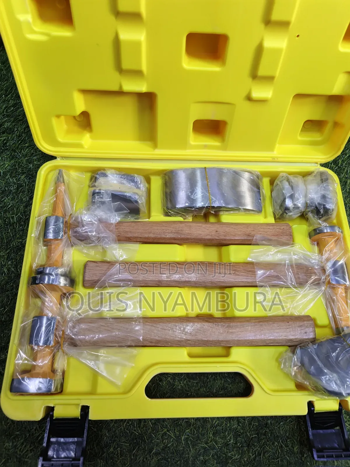 7-Piece Auto Body Repair Hammer and Dolly Set/ Body Repair Hammer