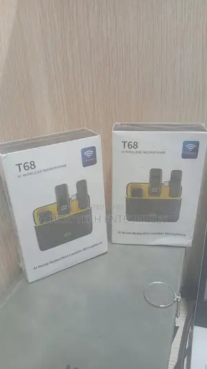 Ultimate T68 Mini Wireless Microphone – HD Audio Recording