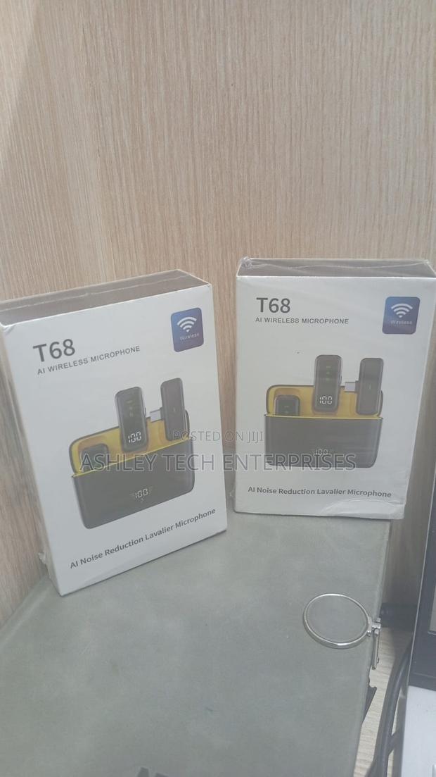 Ultimate T68 Mini Wireless Microphone – HD Audio Recording