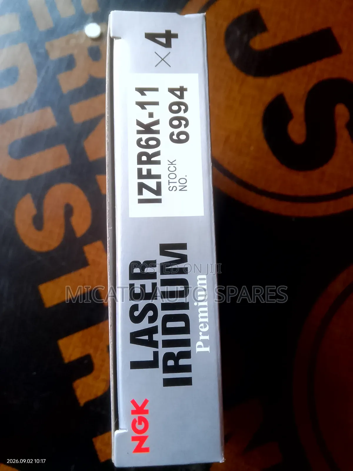 NGK Laser Iridium Spark Plugs IZFR6K-11