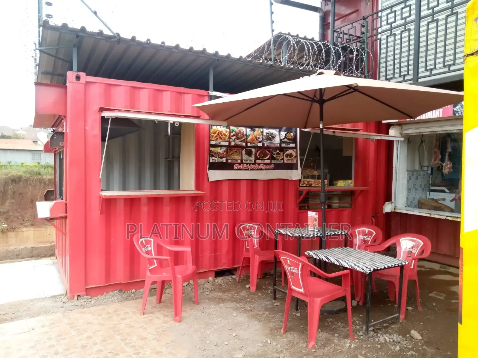 Container Restaurant Fabrication