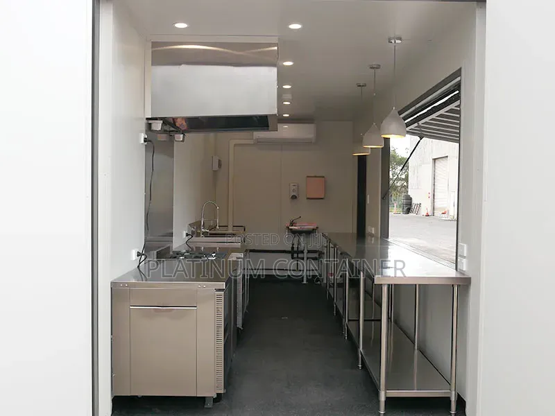 Container Restaurant Fabrication