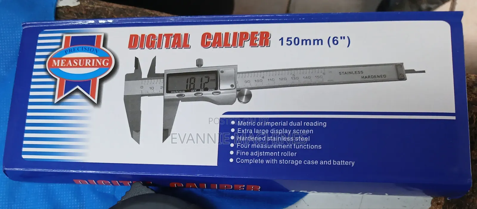 150mm (6-Inch) Digital Vernier Caliper