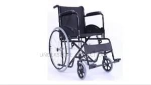 Standard Adult Folding Manual Wheelchair, Which Is a Mobility Device