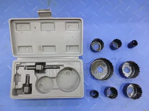 11-Piece Carbon Steel Hole Saw Set
