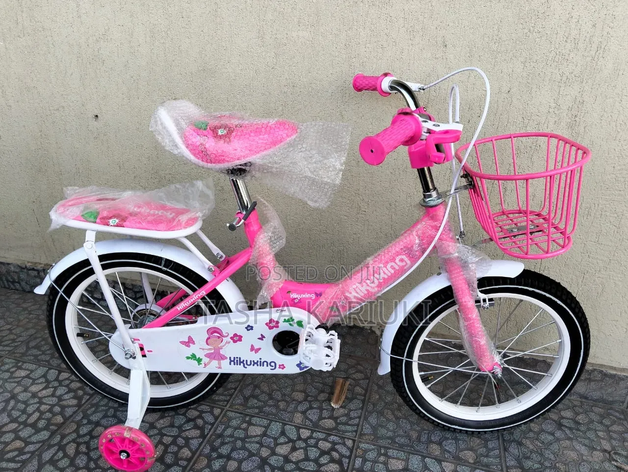 Strong Pink Girls Bike Size 16