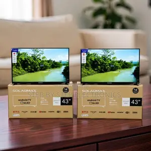 Closeout Sale Solarmax 43 Inch Smart Android Digital QLED TVs