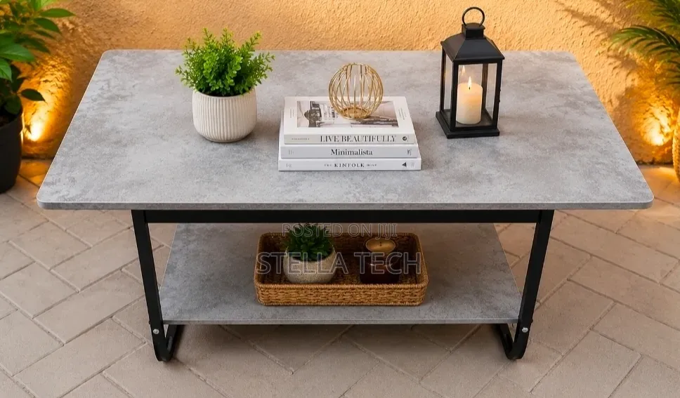 Imported Executive Marble Top Coffee Table