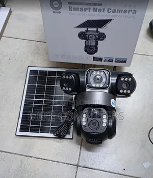 NEW 4G SIM Triple Lens Solar PTZ Security Camera With Two-Way Talk