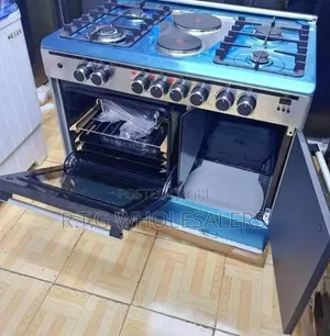 60*90 Haier 4+2 Standing Cooker With Gas Compartment and Sensor